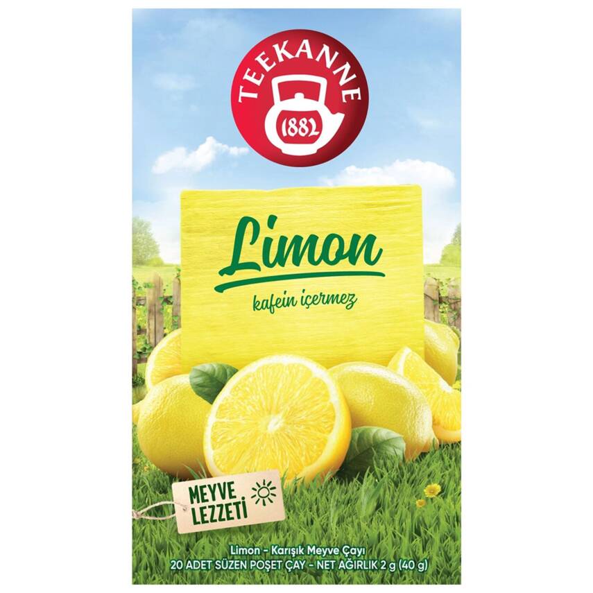 Teekanne Limon Meyve Çayı 20'li 40 G - 1