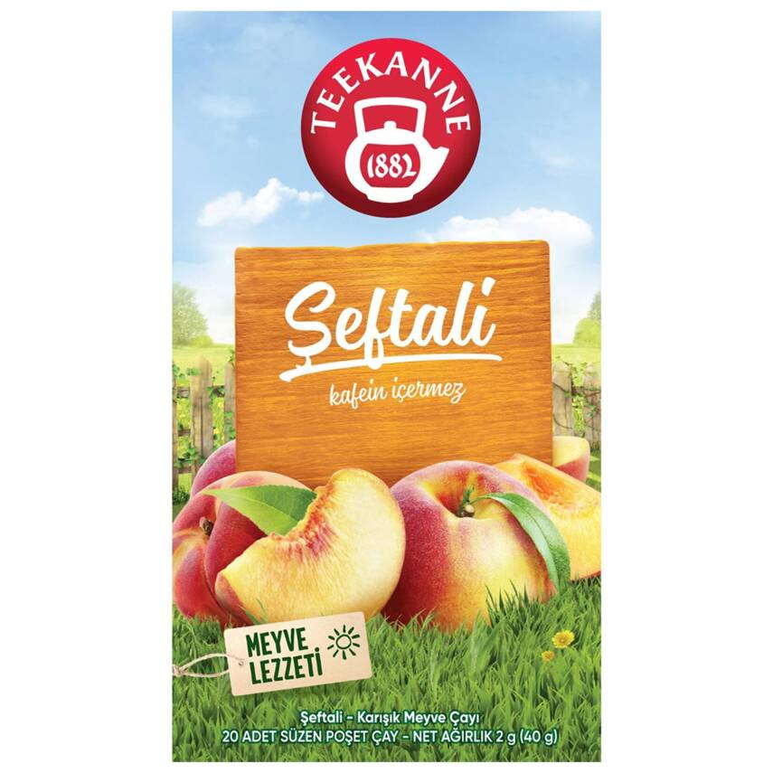 Teekanne Şeftali Meyve Çayı 20'li 40 G - 1