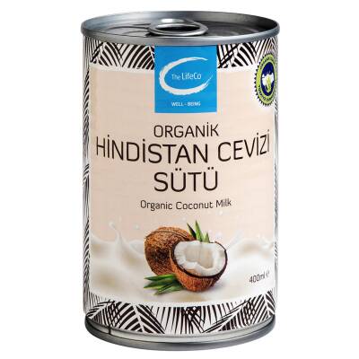 The Lifeco Organik Hindistan Cevizi Sütü 400 Ml - The Lifeco
