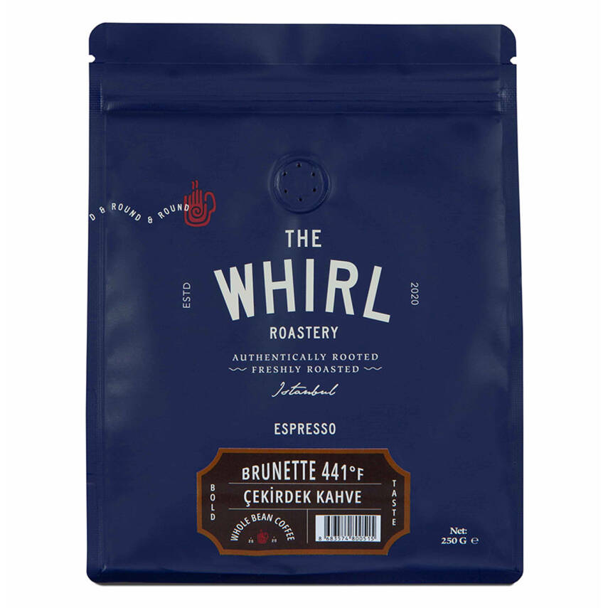 The Whirl Espresso Brunette 441°F Çekirdek Kahve 250 G - 1
