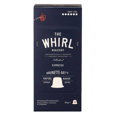 The Whirl Espresso Dark Kapsül Kahve 10'lu 55 G - The Whirl