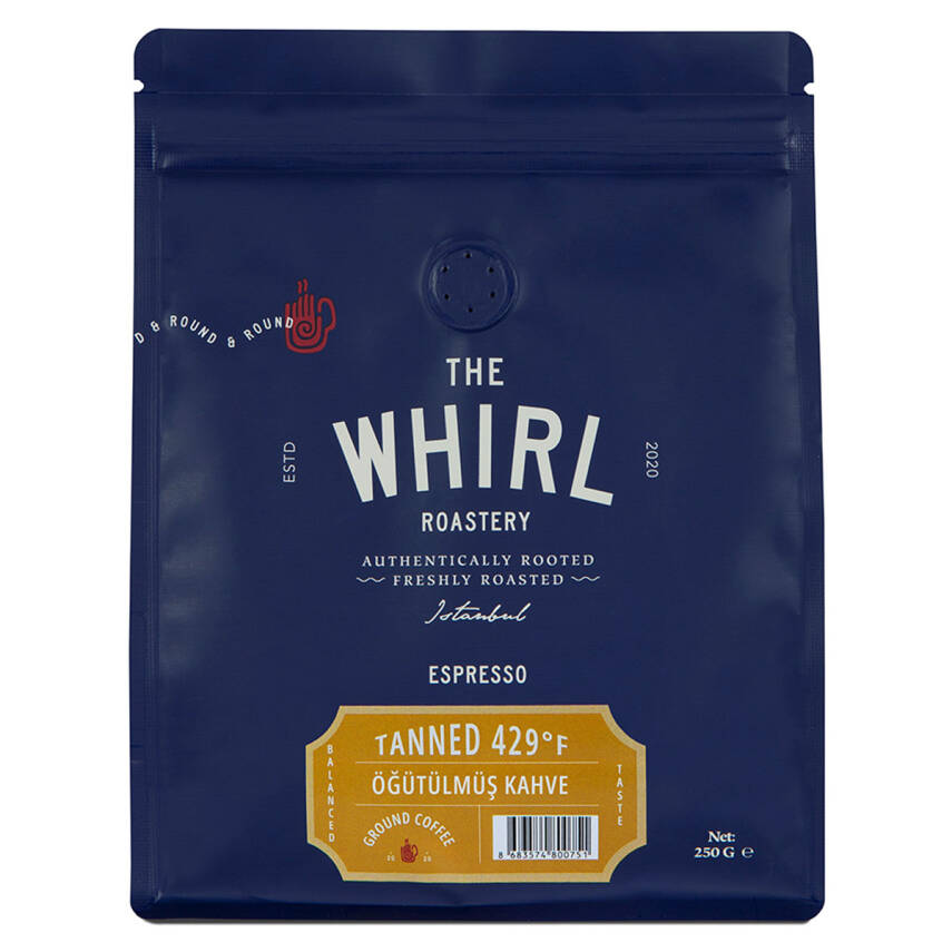 The Whirl Espresso Kahve Tanned 429°F 250 G - 1