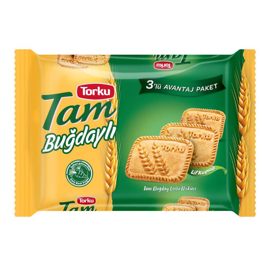 Torku Tam Buğdaylı Bisküvi 393 G - 1