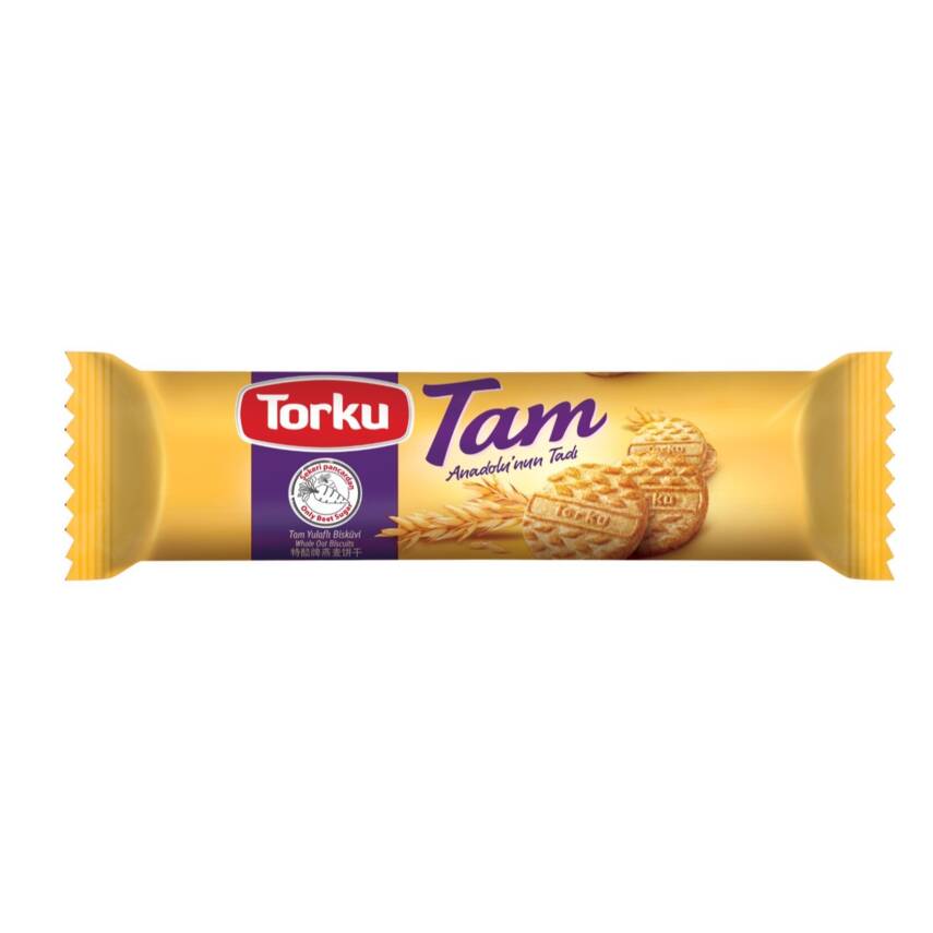 Torku Tam Yulaflı Bisküvi 125 G - 1