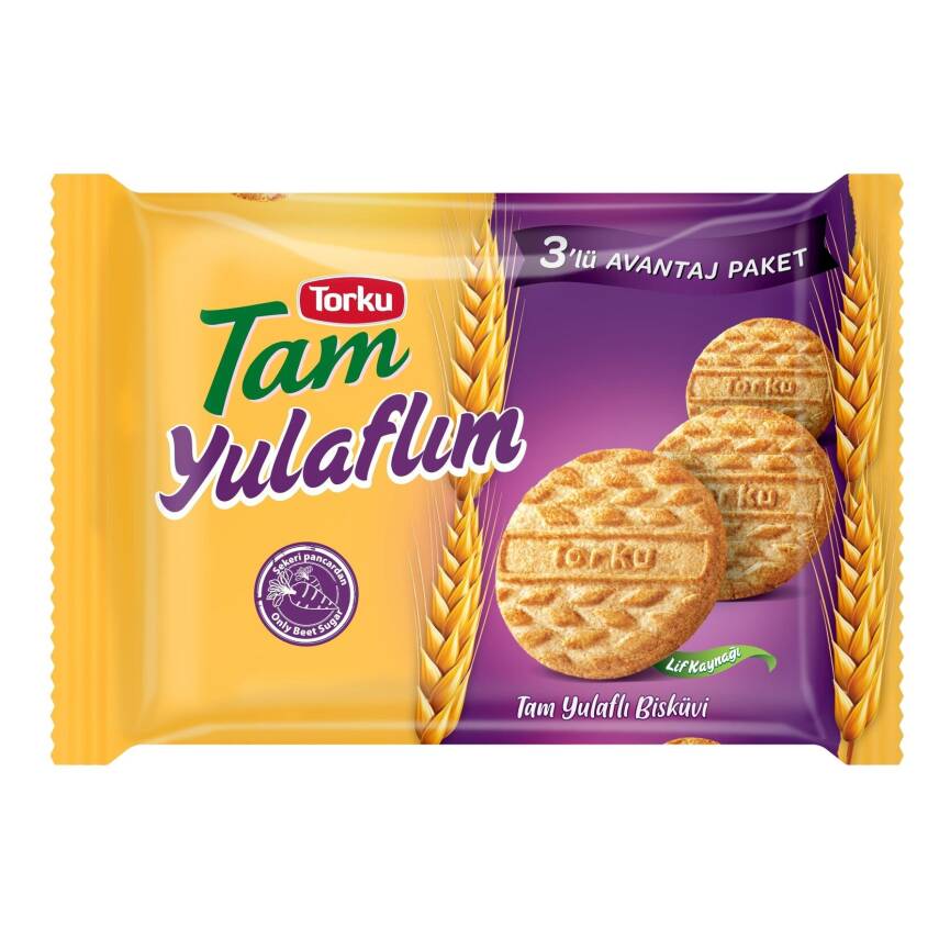Torku Tam Yulaflı Bisküvi 375 G - 1