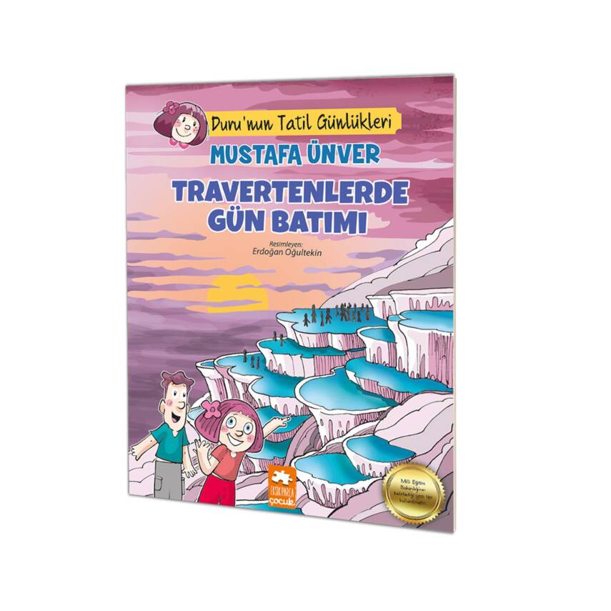 Travertenlerde Gün Batımı - Duru'nun Tatil Günlükleri - 1