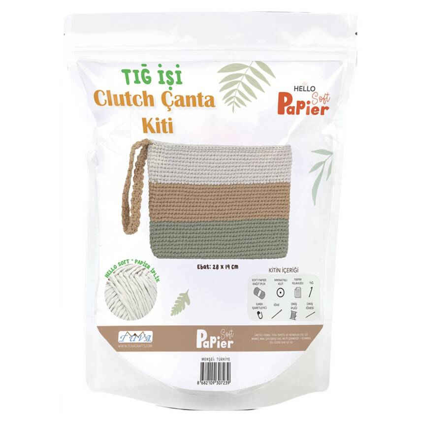 Tuva Clutch Çanta Kiti - 1