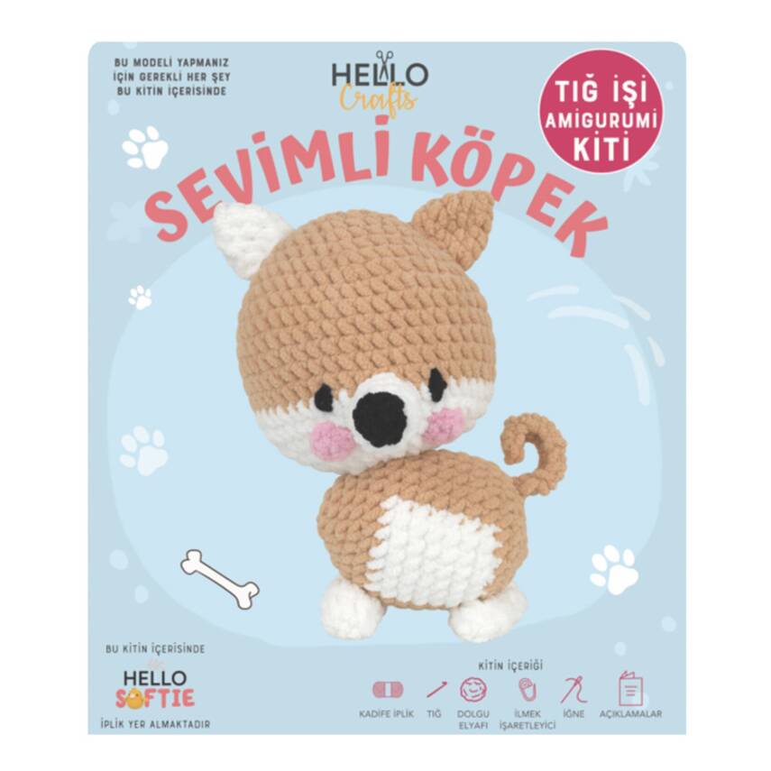 Tuva Hello Softie Amigurumi Kiti - 1