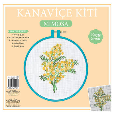 Tuva Kanaviçe El İşi Seti - Tuva