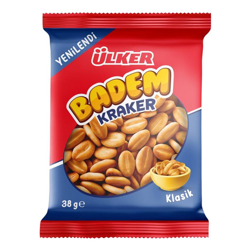 Ülker Badem Kraker Sade 38 G - 1