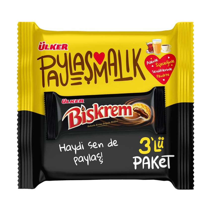 Ülker Biskrem Kakaolu Bisküvi 300 G - 1