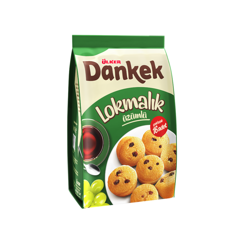 Ülker Dankek Lokmalık Üzümlü Kek 160 G - 1