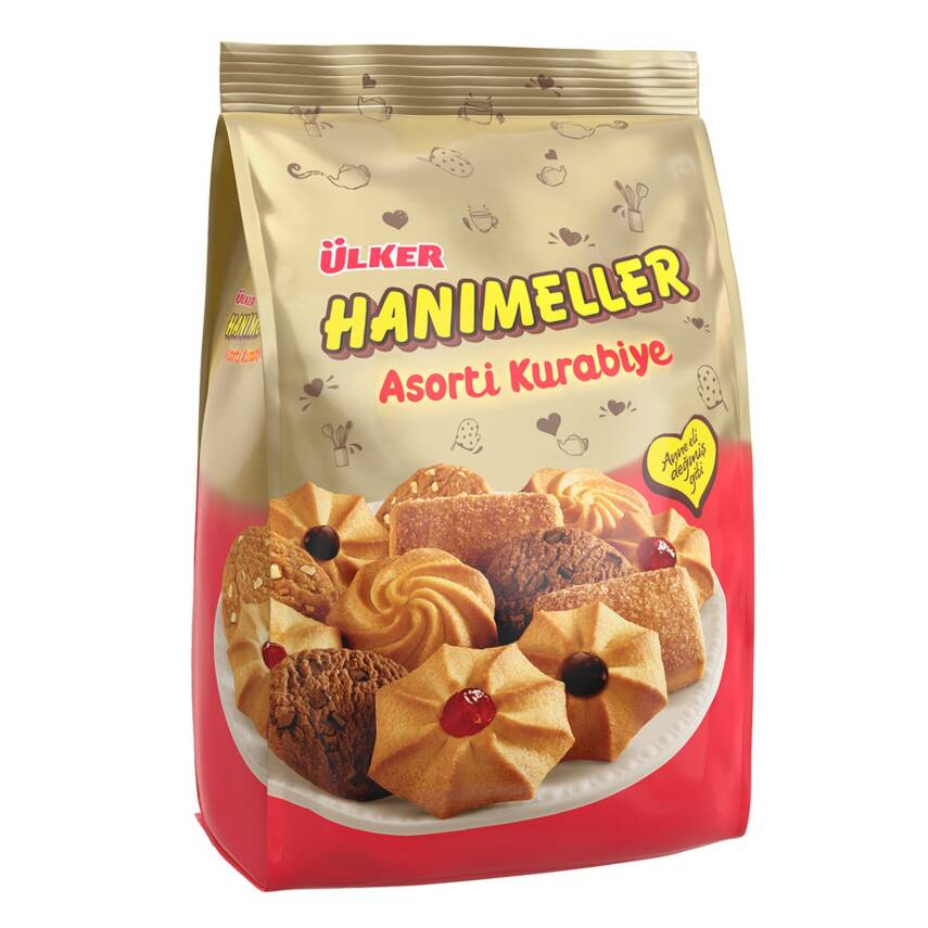 Ülker Hanımeller Asorti Karışık Tatlı Kurabiye 150 G - 1