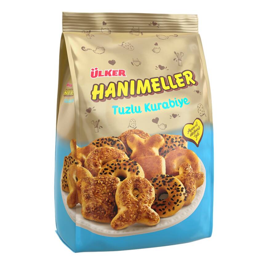 Ülker Hanımeller Karışık Tuzlu Kurabiye 150 G - 1