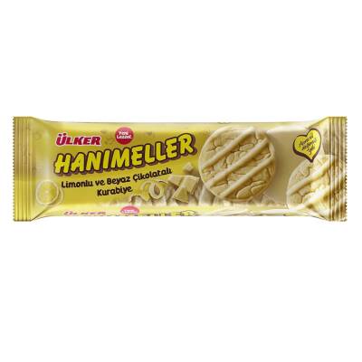 Ülker Hanımeller Limonlu & Beyaz Çikolatalı Kurabiye 138 G - Ülker
