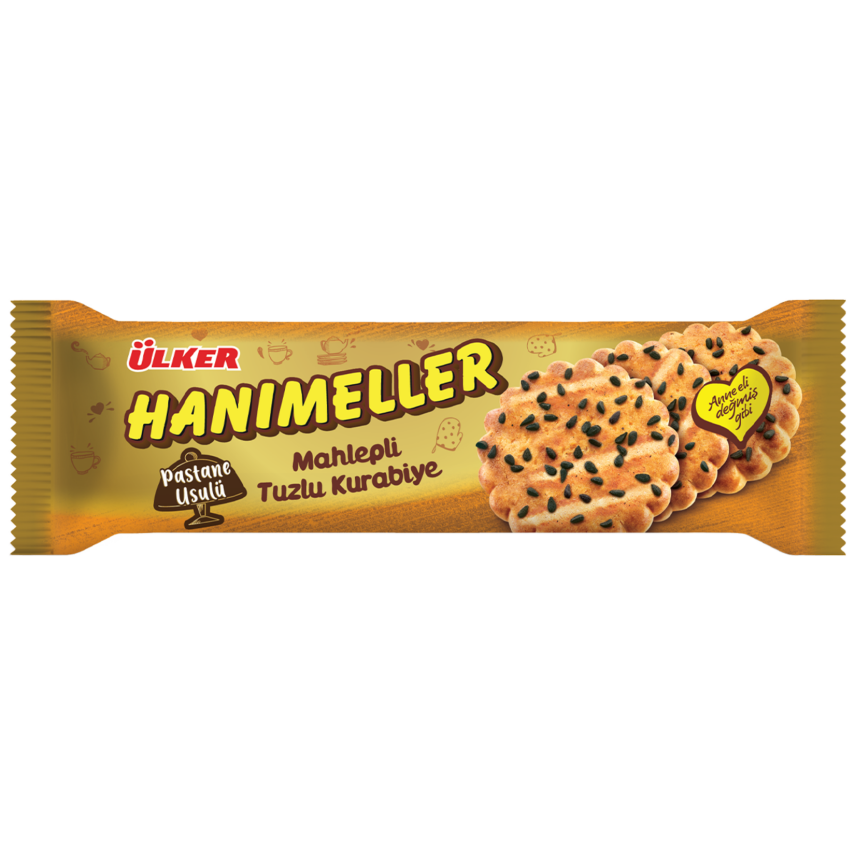 Ülker Hanımeller Mahlepli Tuzlu Kurabiye 81 G - 1