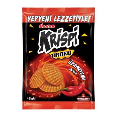 Ülker Krispi Tırtıklı Acılı Kraker 48 G - Ülker