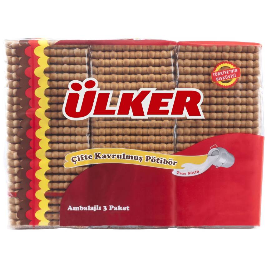 Ülker Pötibör Bisküvi Çifte Kavrulmuş 450 G - 1