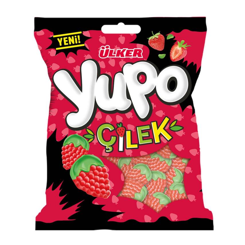Ülker Yupo Eğlenjeli Çilek 80 G - 1