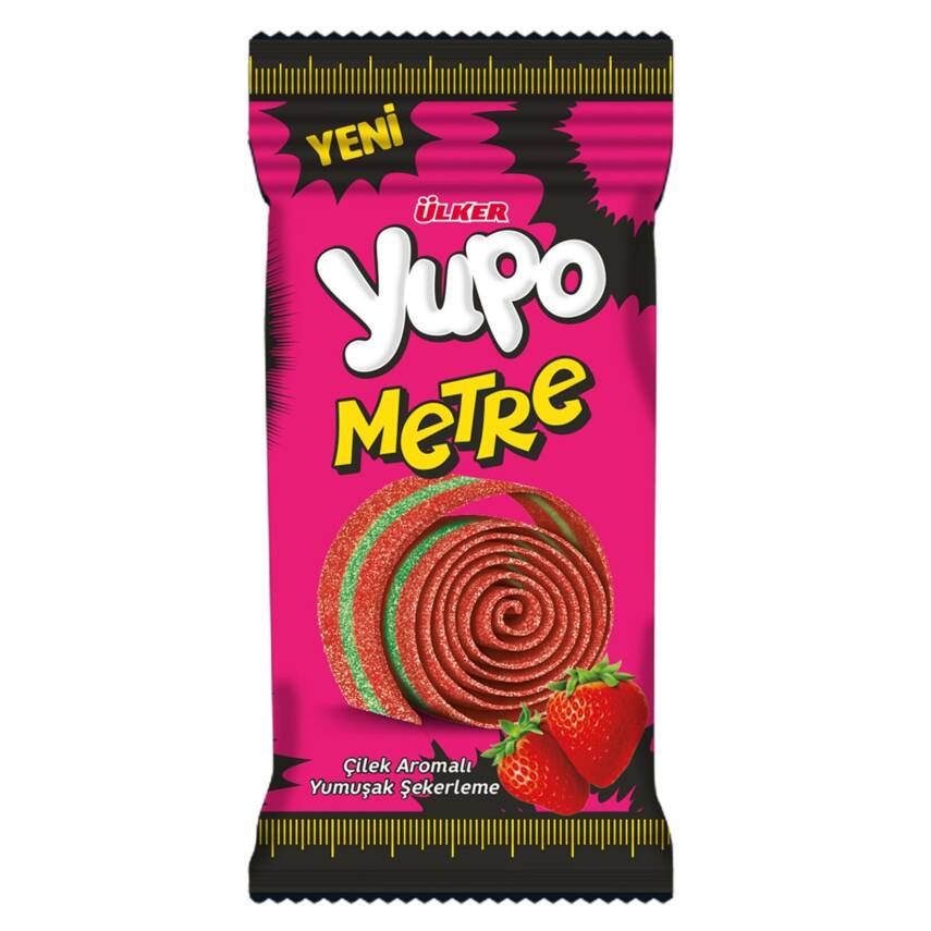 Ülker Yupo Metre Çilek Aromalı 50 G - 1