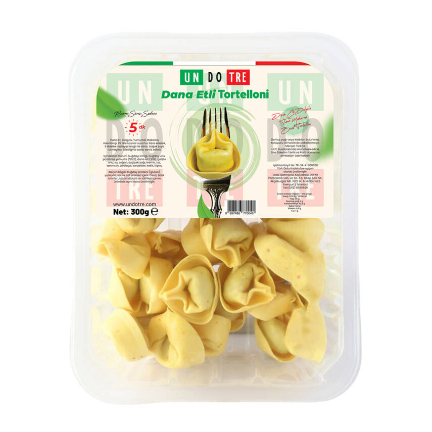 Un Do Tre Dana Etli Tortellini 300 G - 1
