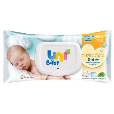 Uni Baby Yenidoğan Islak Mendil 40'lı - Uni
