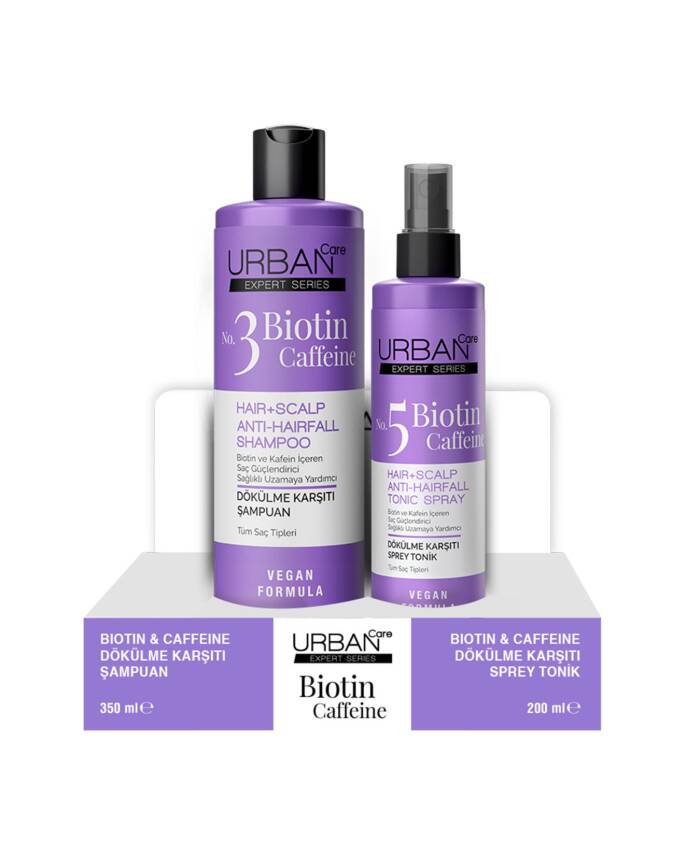 Urban Care Biotin & Caffein 350Ml Şampuan + 200ml Tonik - 1