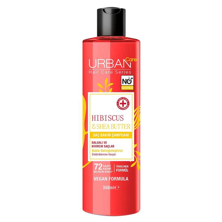 Urban Care Curls Hibiscus & Shea Butter Şampuan 350 Ml - 1