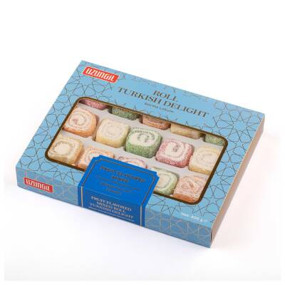 Uzungil Meyve Aromalı Karışık Sarma Lokum 400 G - Uzungil