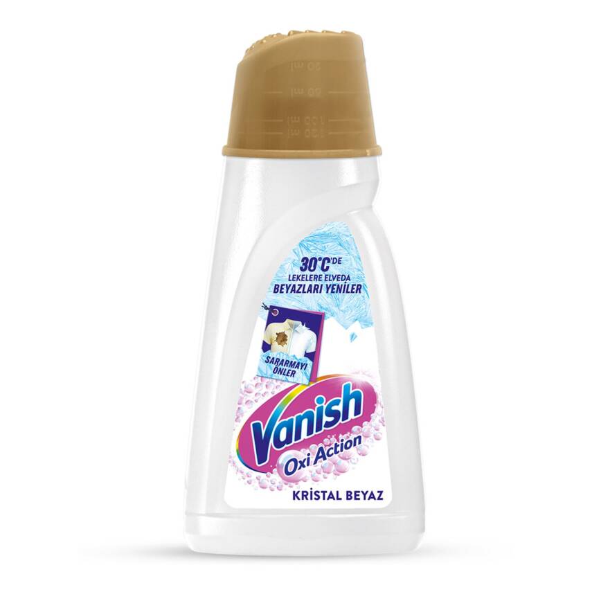 Vanish Kosla Multipower Sıvı Leke Çıkarıcı ve Deterjan Güçlendirici 1000 ml Beyazlar İçin - 1