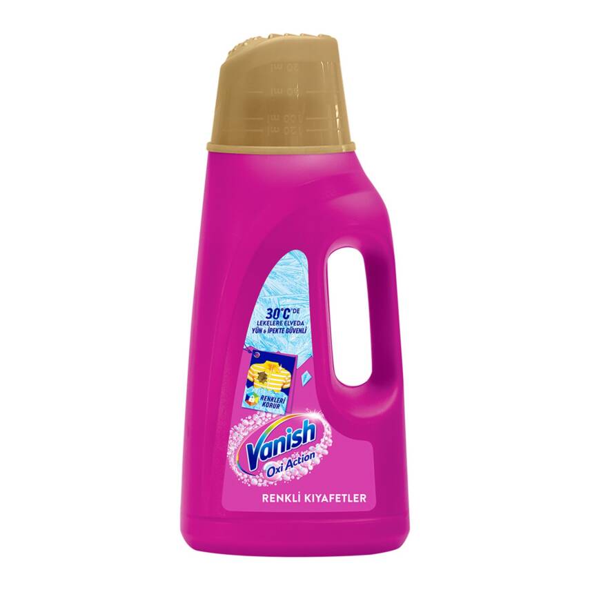 Vanish Kosla Multipower Sıvı Leke Çıkarıcı ve Deterjan Güçlendirici 2000 ml Renkliler İçin - 1