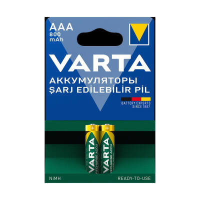 Varta Şarj Edilebilir Pil Power İnce 800 Mah 2'li - Varta