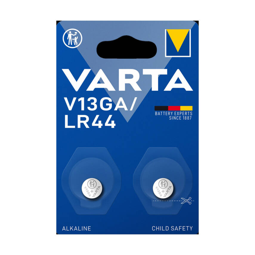Varta V13Ga Alkalin Düğme Pil 2'li Paket (Alkalin) - 1