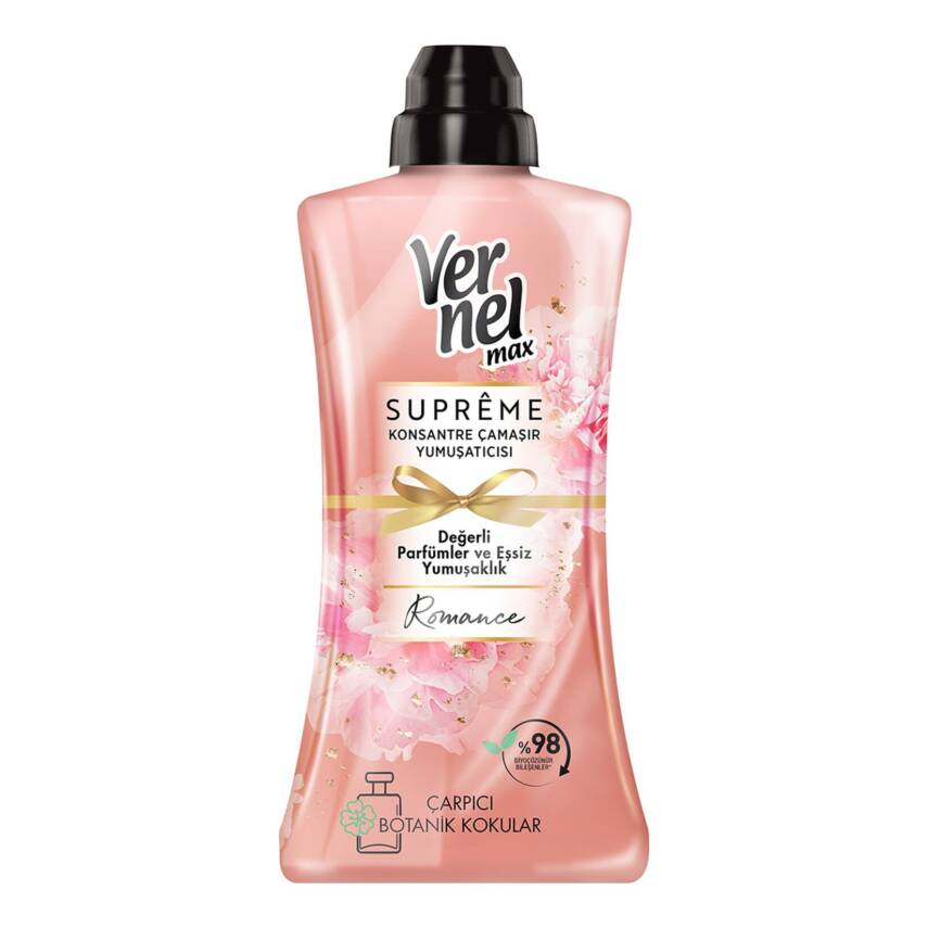 Vernel Max Supreme Romance Yumuşatıcı 1.2L - 1