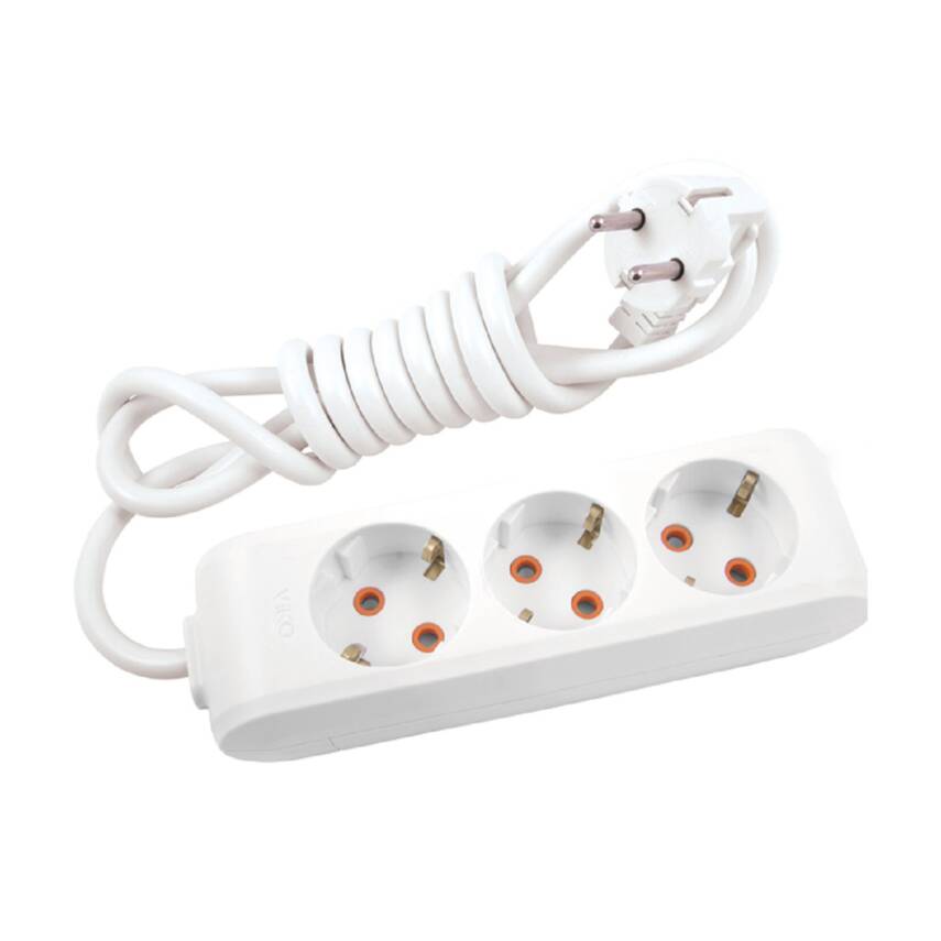 Viko Multi-let Üçlü Priz Topraklı Kablolu 5 M - 1