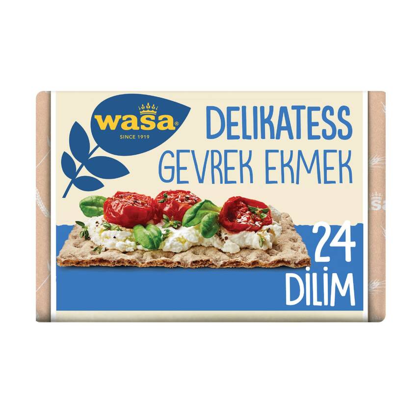 Wasa İnce Gevrek Ekmek (Crispbread Delikatess) 270 G - 1