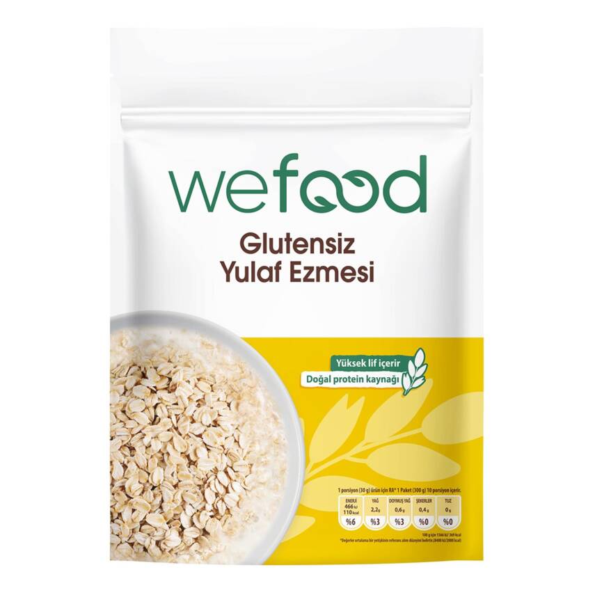 Wefood Glütensiz Yulaf Ezmesi 300 G - 1