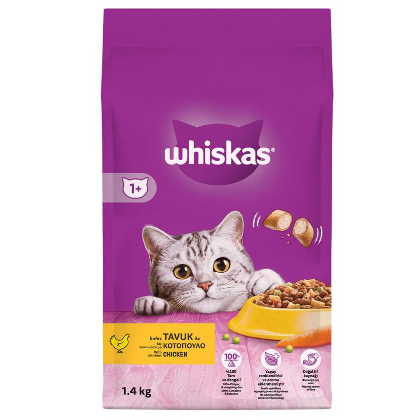 Whiskas Tavuklu Kuru Mama 1.4 Kg - 1