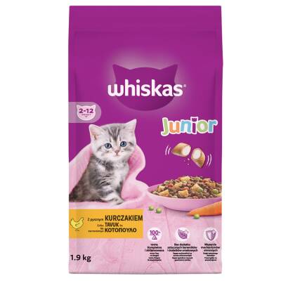 Whiskas Tavuklu Yavru Kuru Mama 1.9 Kg - Whiskas