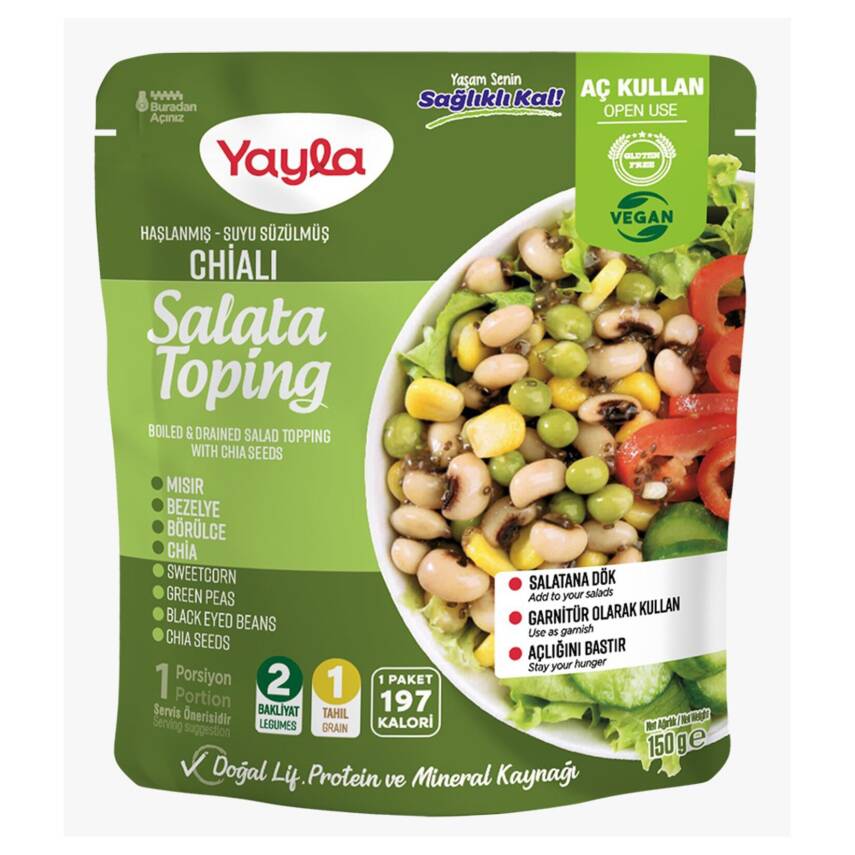 Yayla Chialı Salata Toping 150 G - 1