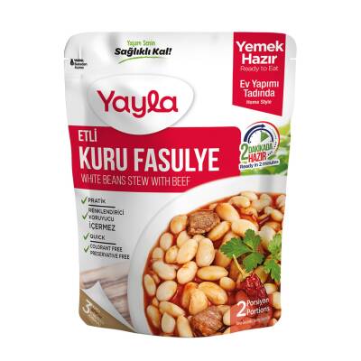 Yayla Etli Kuru Fasulye 250 G - Yayla