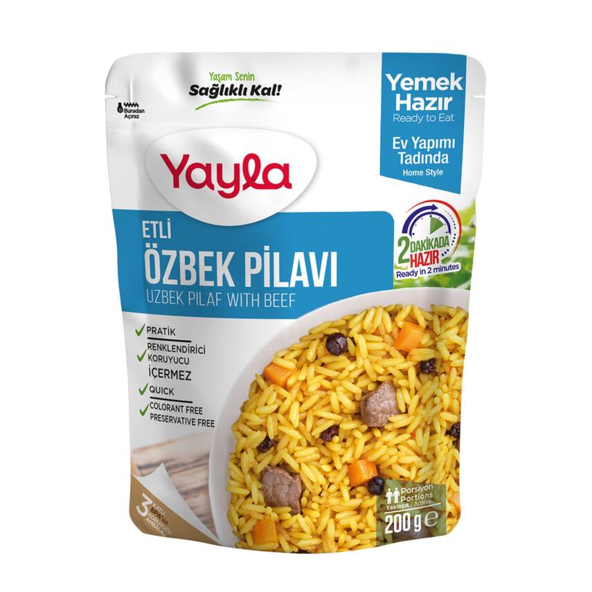 Yayla Etli Özbek Pilavı 200 G - 1