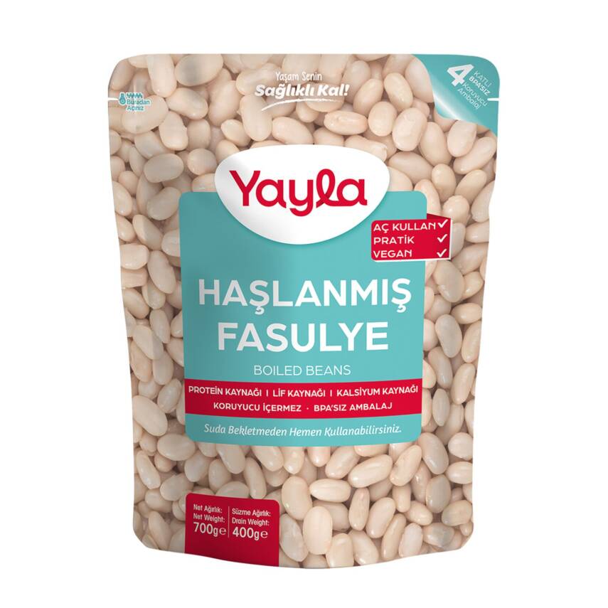 Yayla Haşlanmış Fasulye 700 G - 1