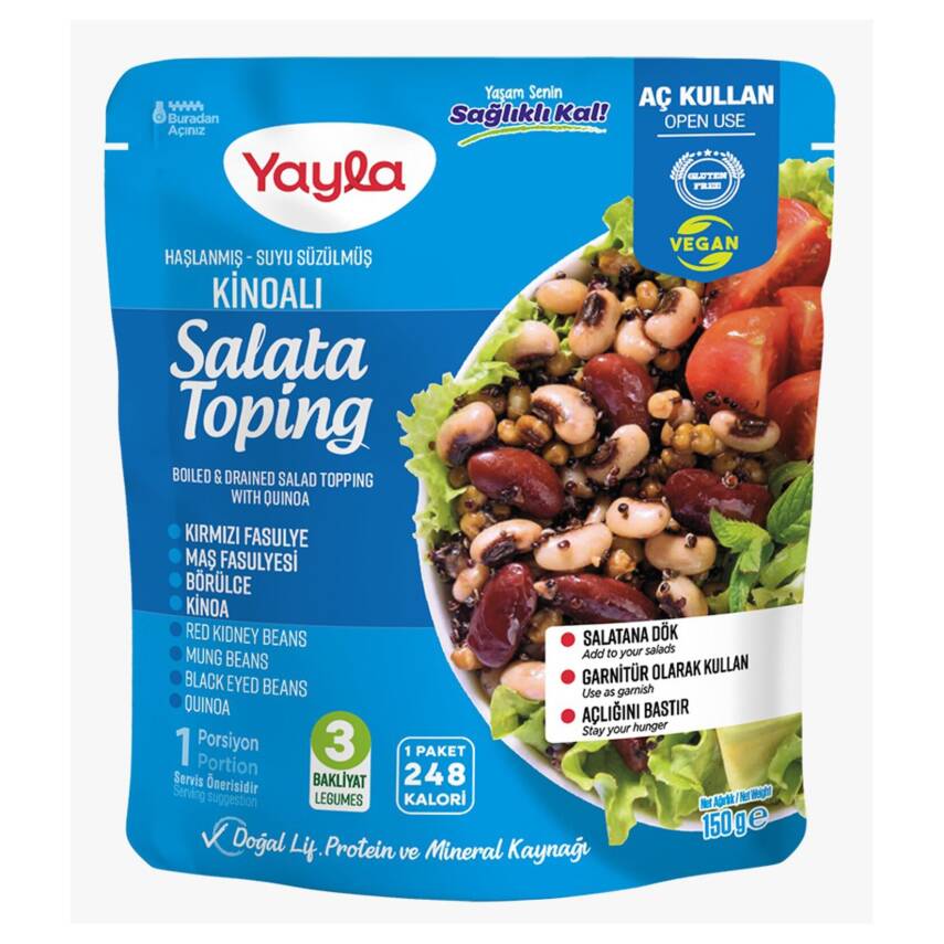 Yayla Kinoalı Salata Toping 150 G - 1