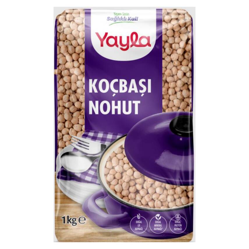 Yayla Koçbaşı Nohut (İri Boy) 1 Kg - 1