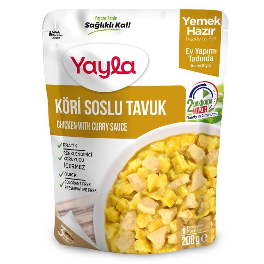 Yayla Köri Soslu Tavuk 200 G - 1