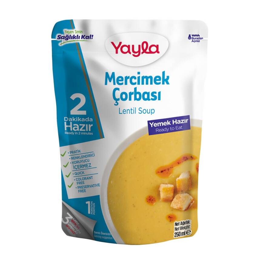 Yayla Mercimek Çorbası 250 G - 1