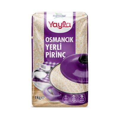 Yayla Osmancık Bölgesi Mahsulü Yerli Pirinç 1 Kg - Yayla