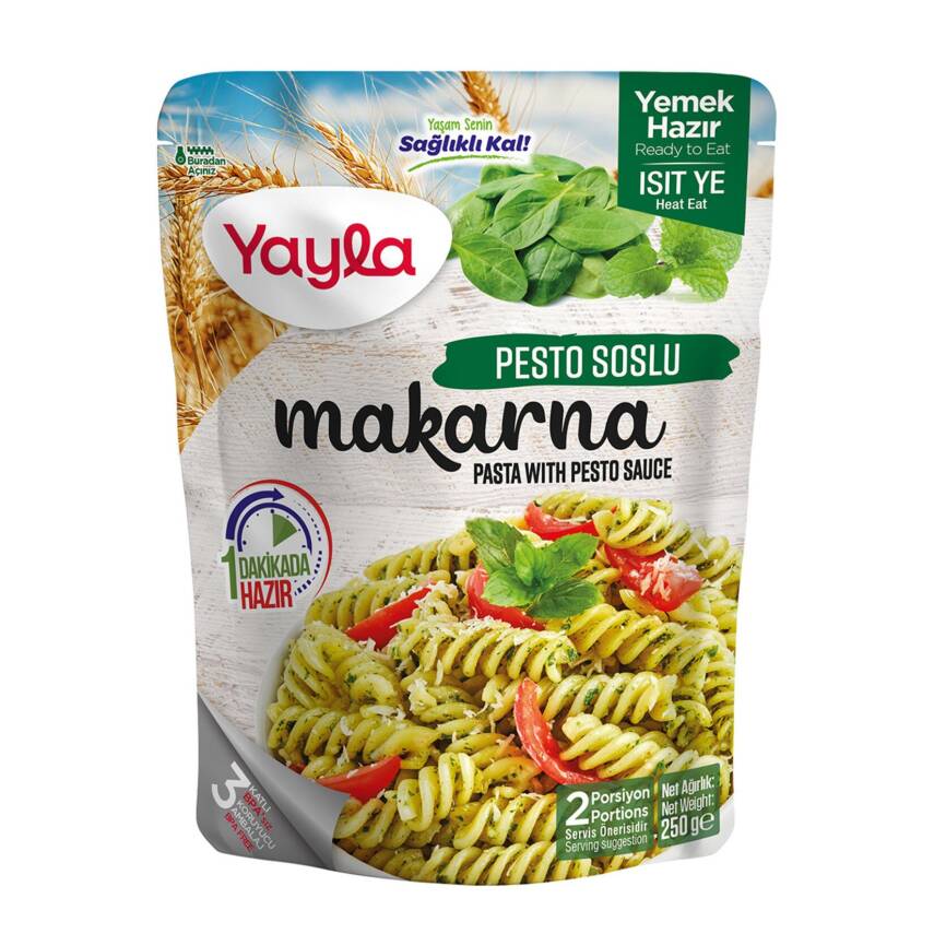 Yayla Pesto Soslu Makarna 250 G - 1