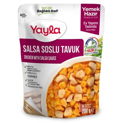 Yayla Salsa Soslu Tavuk 200 G - Yayla